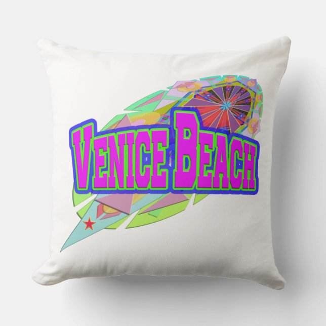 "Venice Beach" Future Pillow Kissen (Vorderseite)