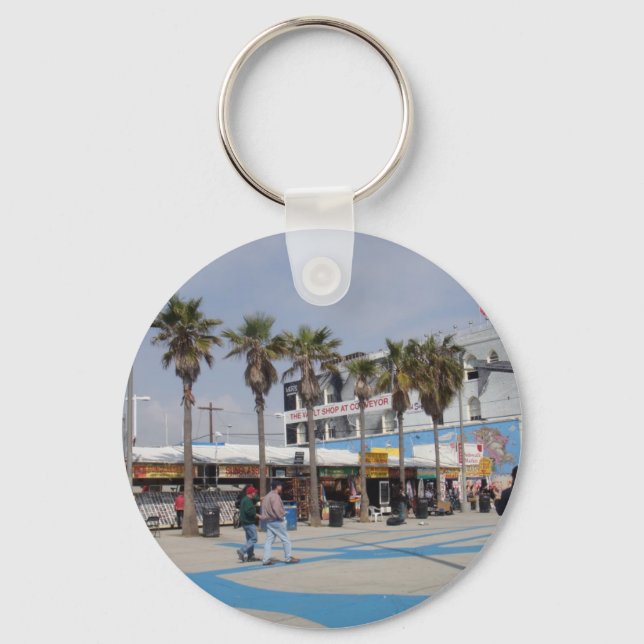 Venice Beach, Kalifornien Schlüsselanhänger (Vorderseite)