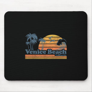 Venice Beach Kalifornien Urlaub Süß Vintage Cali Mousepad