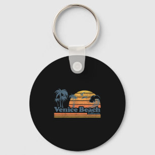 Venice Beach Kalifornien Urlaub Süß Vintage Cali Schlüsselanhänger