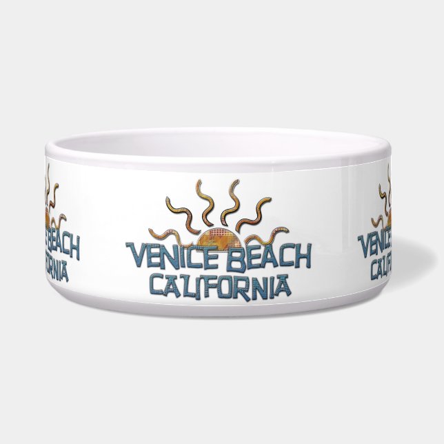 Venice Beach Pet Bowl! Napf (Vorderseite)
