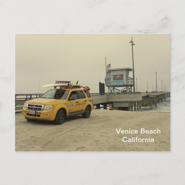 Venice Beach Postcard! Postkarte (Vorderseite)