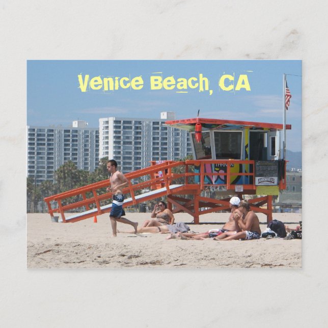 Venice Beach Postcard! Postkarte (Vorderseite)