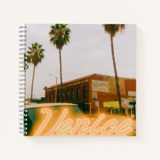 Venice Beach Retro Print Notizbuch