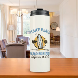 Venice Beach Skyline – LA Coastal Paradise Thermosbecher