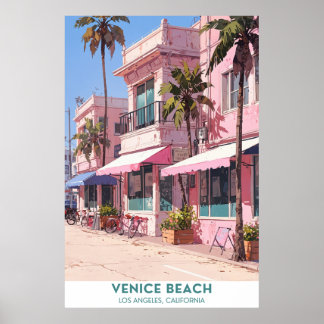 Venice Beach Street - Kalifornien Poster