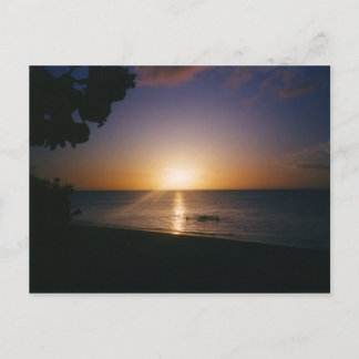 Venice Beach Sunset Postkarte