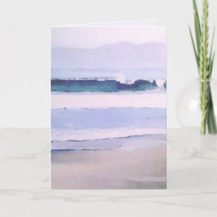 Venice Beach Surf W/LosAngeles Logo Postkarte
