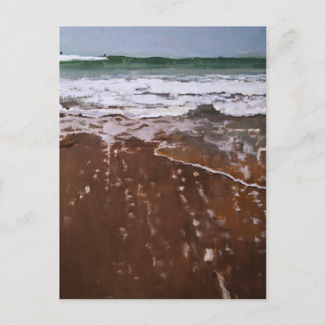 Venice Beach Surfen Perlen Postkarte (Vorderseite)