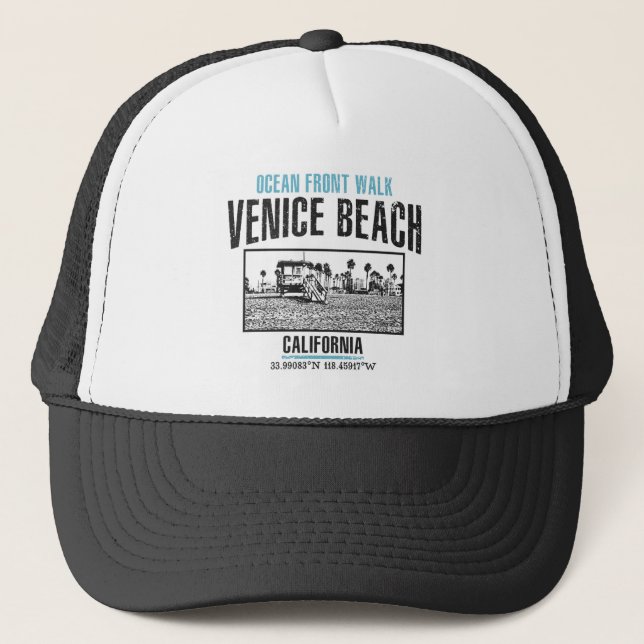 Venice Beach Truckerkappe (Vorderseite)