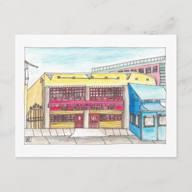 Venice Boardwalk #3 Postkarte (Vorderseite)