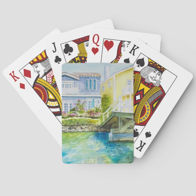 Venice Bridge Spielkarten (Rückseite)