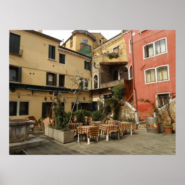 Venice Café Poster (Vorne)