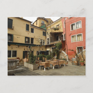 Venice Café Postkarte