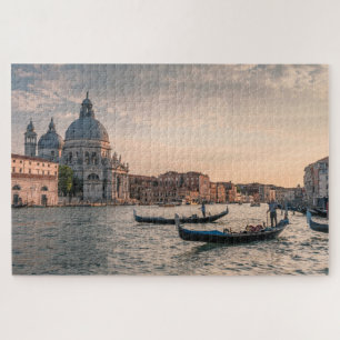 Venice Canal Gondolas Italien Puzzle