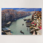 Venice Canale Grande Italy Puzzle<br><div class="desc">This amazing picture features the Venice Canale Grande,  Italy,   one of the many canals that runs through Venice. This puzzle will bring hours of pleasure to anyone. 

Picture by Gellinger</div>