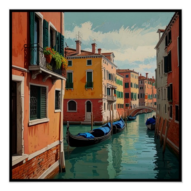 Venice Canals Poster (Vorderseite)