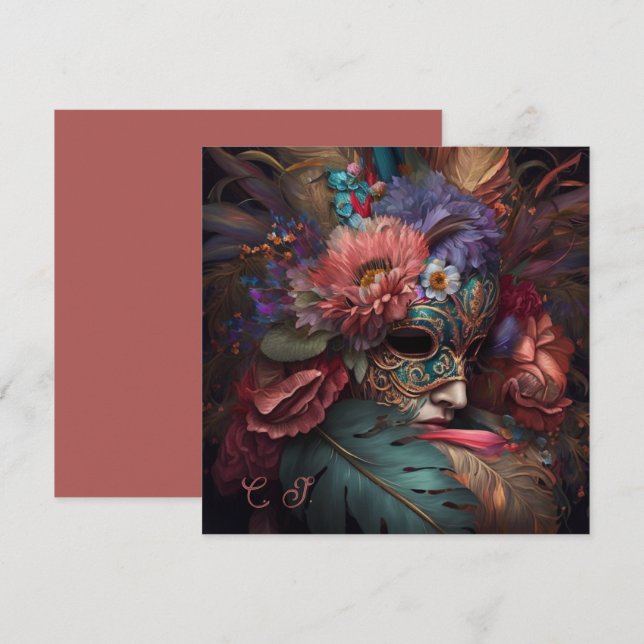 Venice Carnival Florals (Vorne/Hinten)