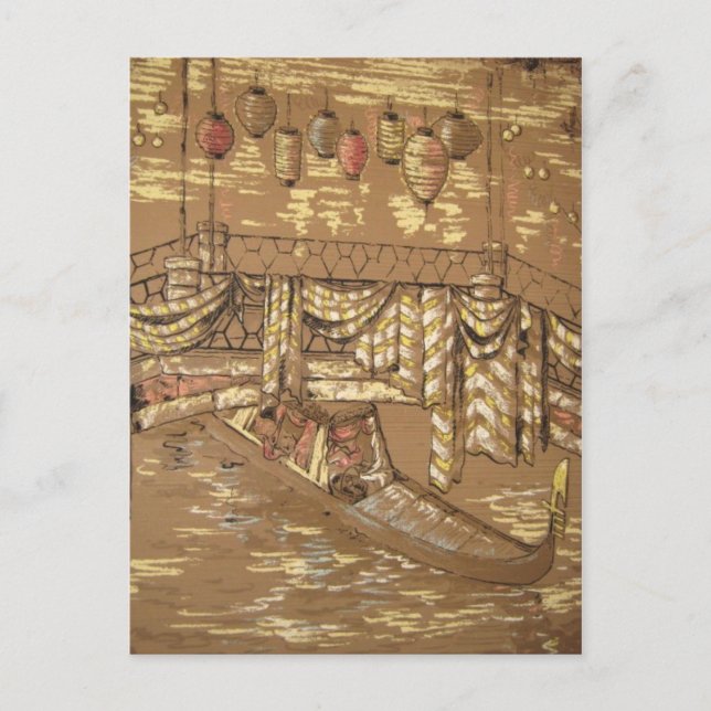 Venice Carnival Postkarte (Vorderseite)