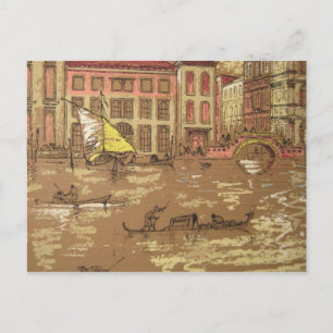 Venice Carnival Postkarte