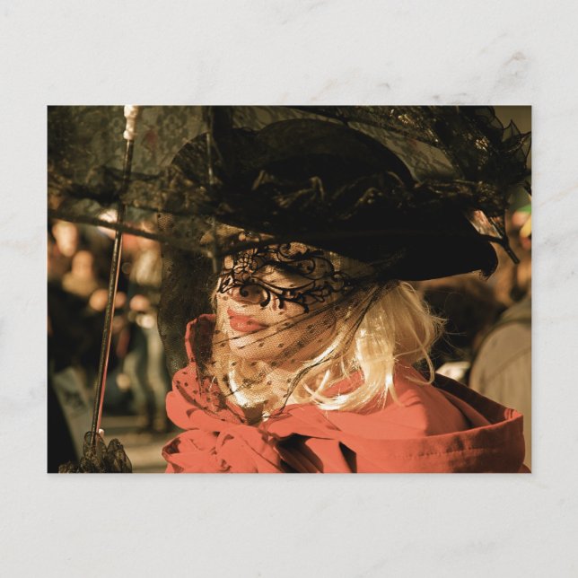 Venice Carnival XX Postkarte (Vorderseite)