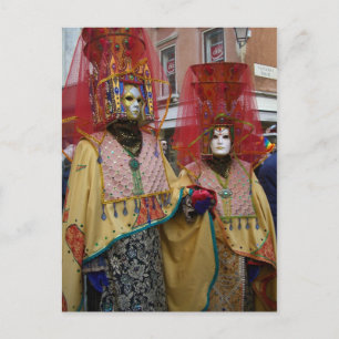 Venice Carnivale Postkarte