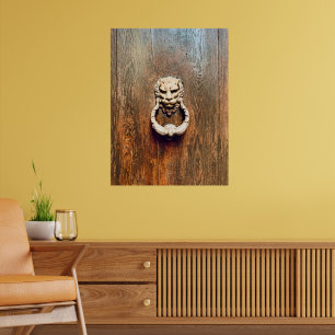 Venice Door Knocker Poster