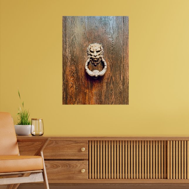 Venice Door Knocker Poster (Wohnzimmer 2)