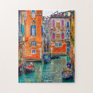 Venice Festival and Gondolas Puzzle