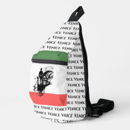 Venice Gondola Bridges Design Sling Bag