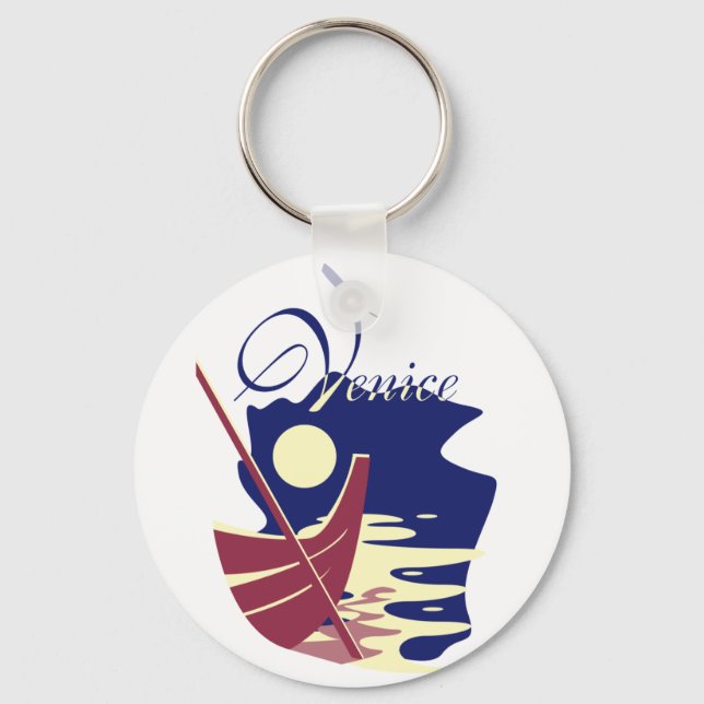 Venice Gondola Schlüsselanhänger (Vorderseite)