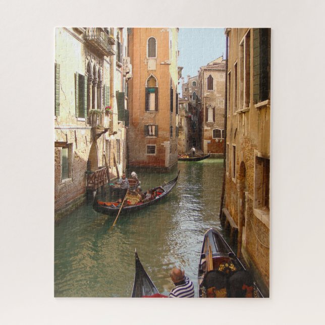 Venice Gondolas Jigsaw Puzzle (Vertikal)