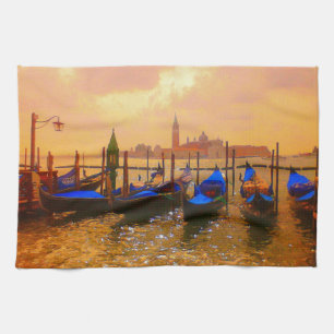 Venice Grand Canal & Gondolas Giro del Malcantone Handtuch