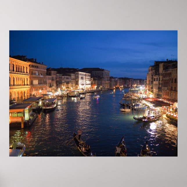 Venice Grand Canal Italien Poster (Vorne)