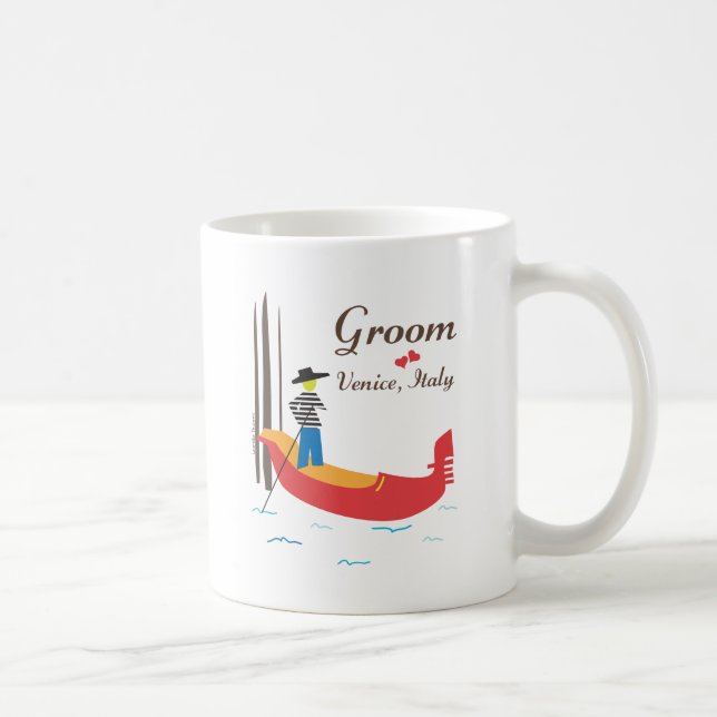 Venice Groom Tasse (Rechts)