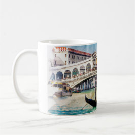 VENICE Italien Schöne Wasserfarben Erde Kunst Kaffeetasse