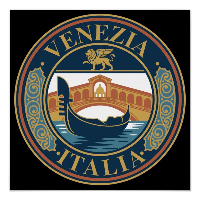 Venice Italy Poster (Vorderseite)