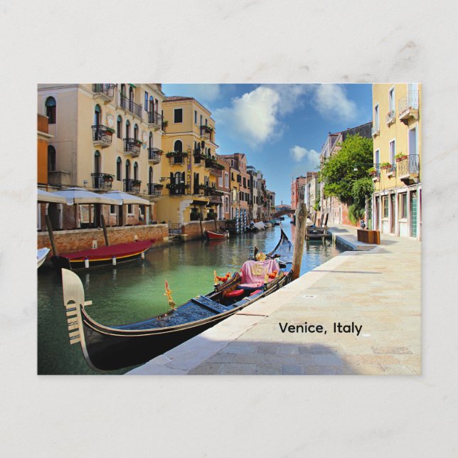 Venice, Italy, scenic photograph, Postkarte (Vorderseite)