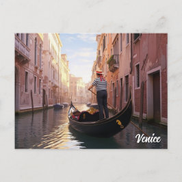 Venice Italy Travel Postkarte