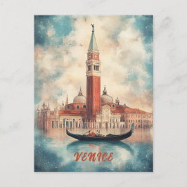Venice Italy Travel Postkarte
