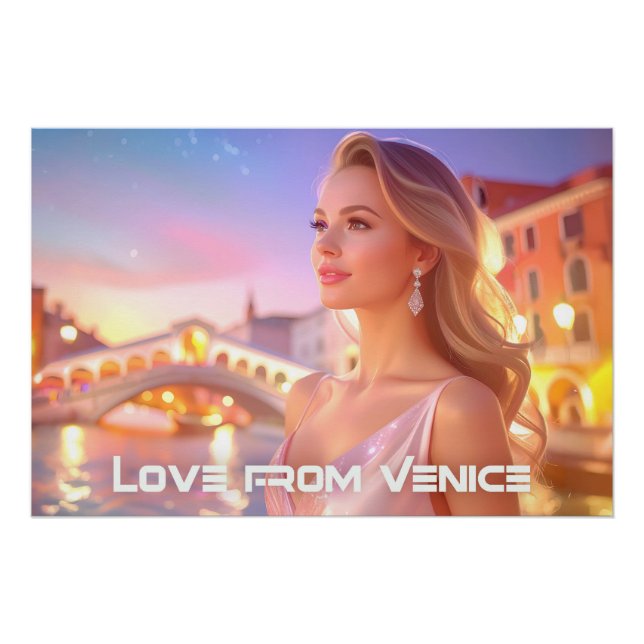VENICE - LOVE FROM VENICE - POSTER (Vorderseite)