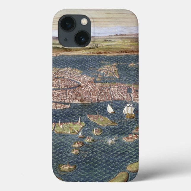 VENICE: MAP, 16TH CENTURY Case-Mate iPhone HÜLLE (Rückseite)