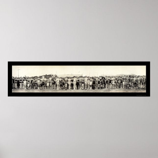 Venice Pageant, CA Foto 1926 Poster (Vorne)