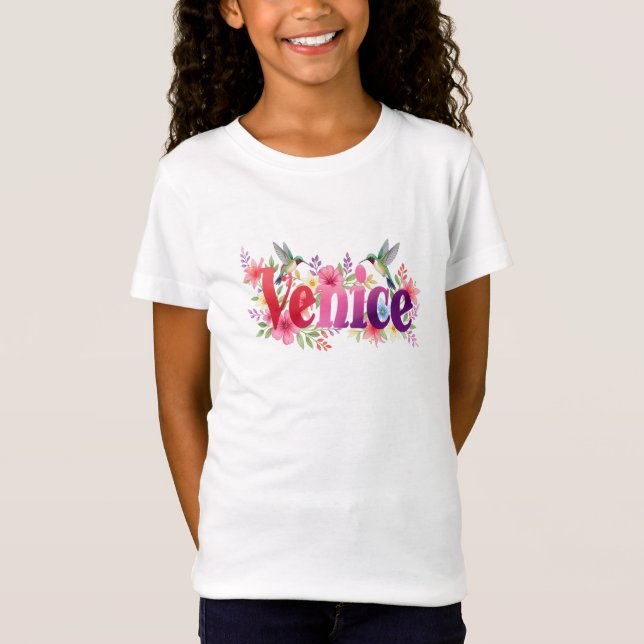 Venice - Personalised Shirt  - For Kids (Vorderseite)
