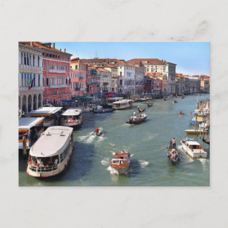 VENICE RIALTO BRIDGE VIEW POSTKARTE