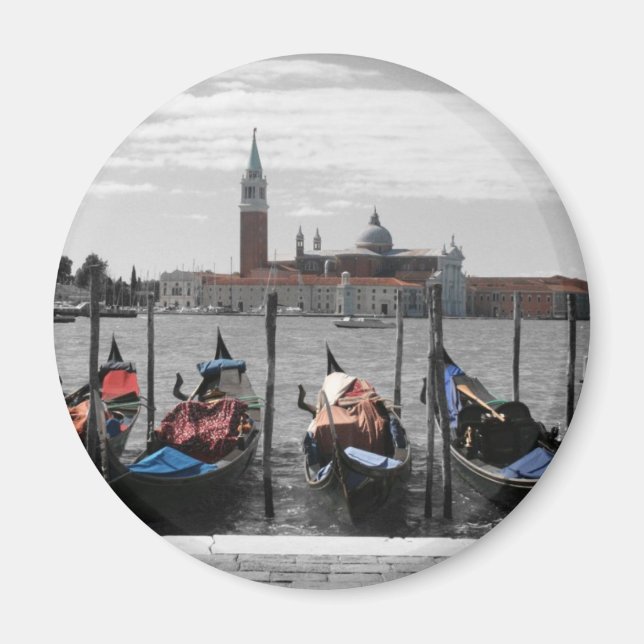 Venice Round Magnet (Vorne)