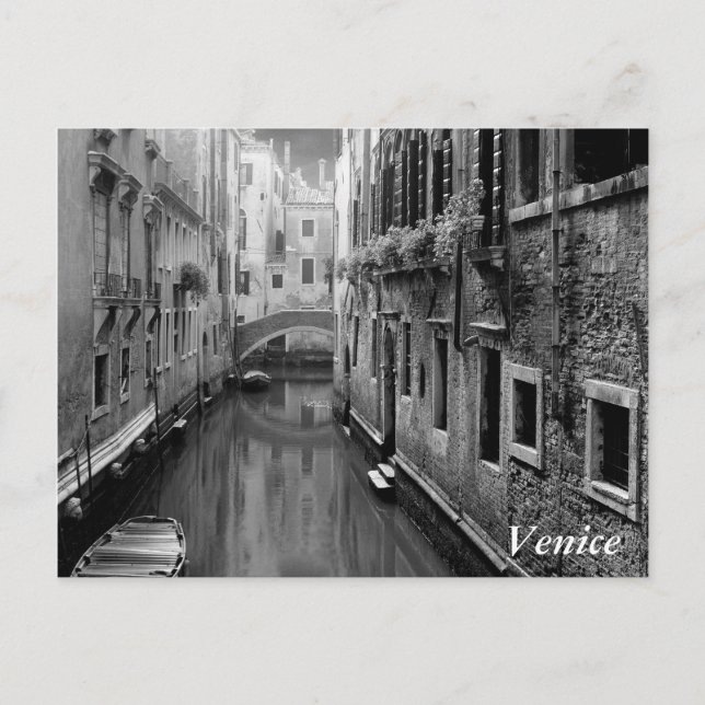 Venice Scene Postkarte (Vorderseite)