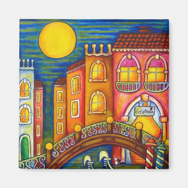 Venice Soiree Magnet 2 von Lisa Lorenz (Vorne)