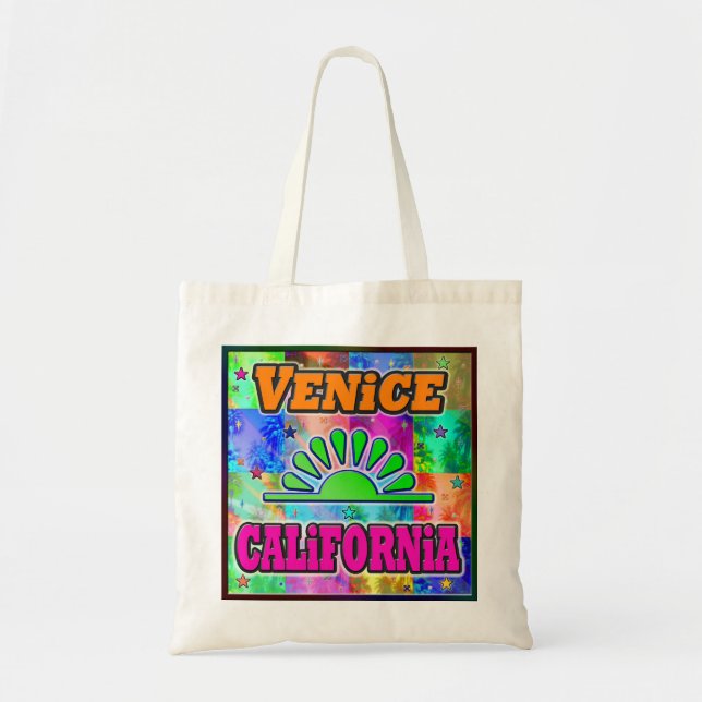 Venice Sun & Palms Bag Tragetasche (Vorne)