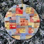 Venice Watercolor Keramik Ornament<br><div class="desc">Ein Aquarellbild von Venedig,  Italien. Architektur,  Gebäude,  Kanäle und Wasserwege,  Gondeln und Brücken. Originelle Kunst von Nic Squirrell.</div>